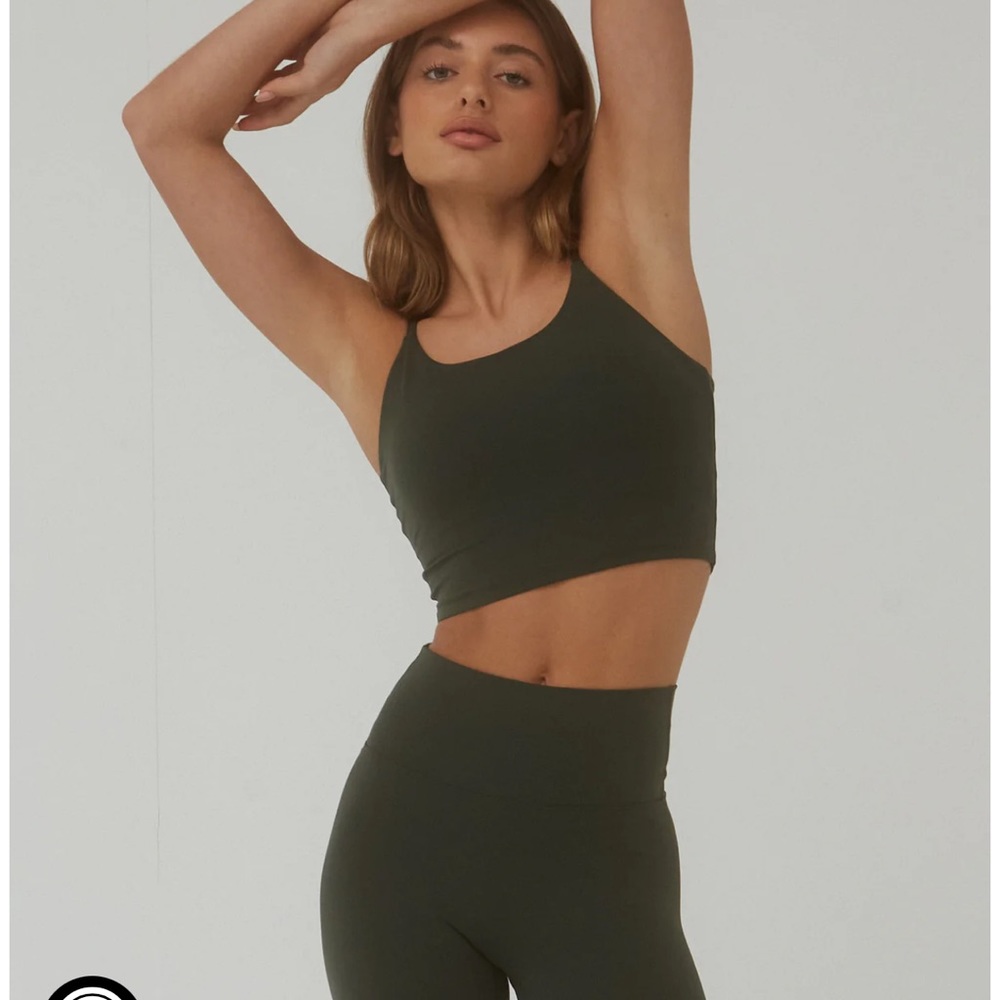 Adanola ultimate tank Bra - Dark olive